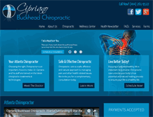 Tablet Screenshot of buckheadbackpain.com